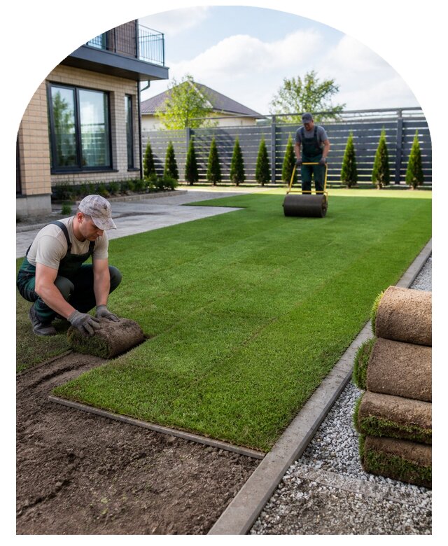 Рулонный газон в Сегеже по цене от 572 р. | Метпроект-Сгж